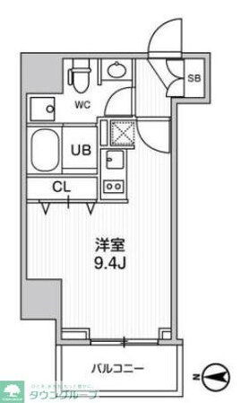 グラシアプレイス曳舟の物件間取画像